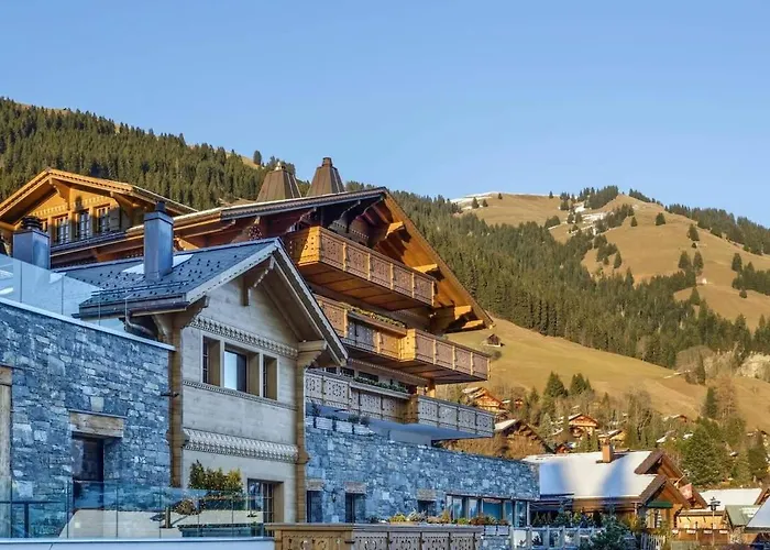 アパート Super Luxury Serviced Next To Gstaad *